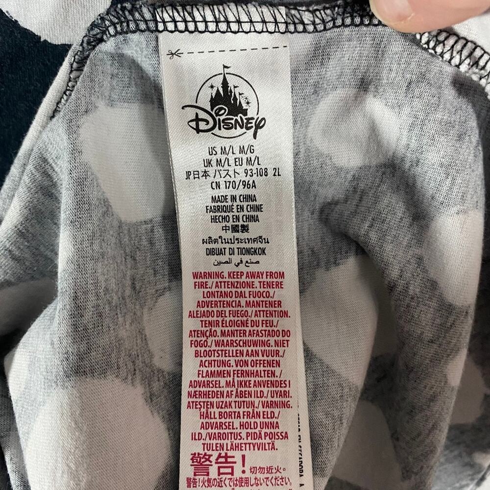 DISNEY “101 Dalmatians/ Minnie Mouse” Sleep Shirts (Bundle of 2) Womens Size M/L - Picture 11 of 12